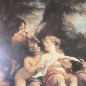 Fortunoff Framed Art Cherubs Print